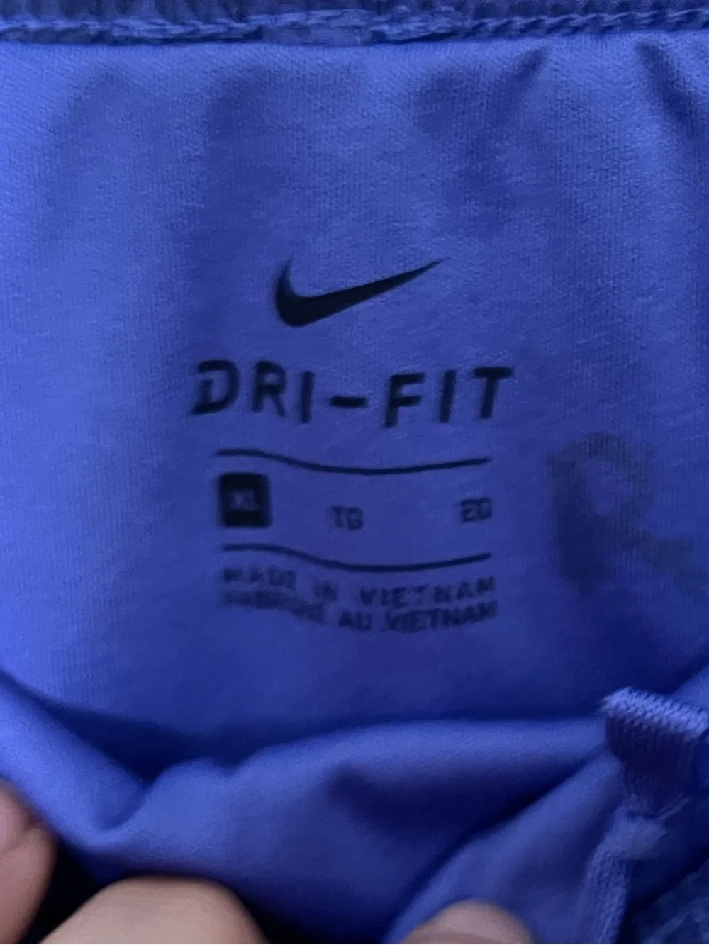 Nike Purple Dri-FIT Athletic Shorts